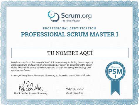 certificacion professional scrum master como prep