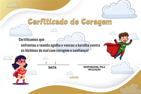 Certificado De Coragem