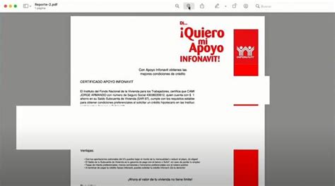 Certificado De Infonavit