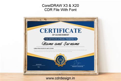 Certificate For File