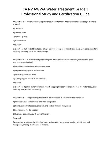 Certification Overview Ca Nv Awwa Org