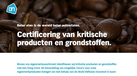 certificering producten