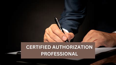 Certified Authorization Professional