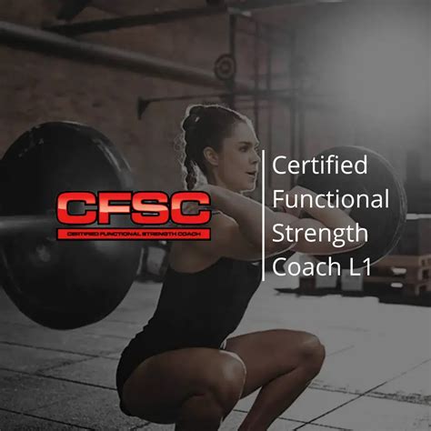 Certified Functional Strength Coach
