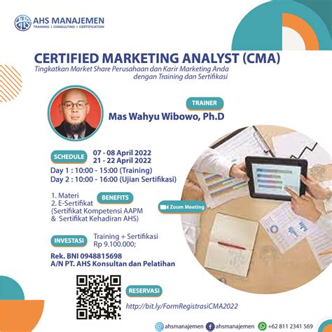 certified marketing analyst indonesia