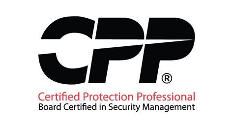certified protection professional asis