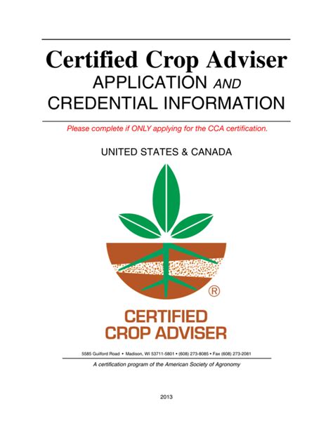 Read Certified Crop Advisor Exam Study Guide 