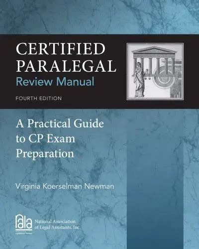 Read Online Certified Paralegal Review Manual A Practical Guide To Cp Exam Preparation 