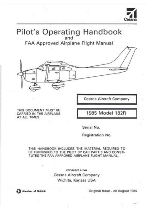 cessna 182t manual