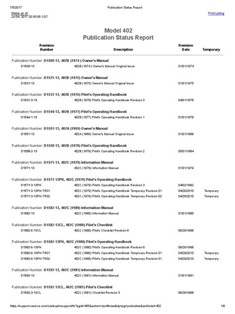 cessna 402 maintenance manual