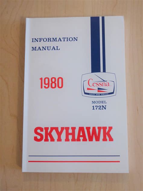 Read Online Cessna Model 172N Skyhawk 1980 Information Manual 