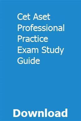 Full Download Cet Professional Practice Exam Study Guide 