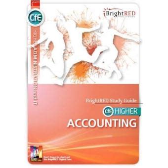 Cf E Higher Accounting ( Bright Red Study Guide)