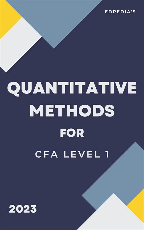 Cfa Level 1 Quantitative Methods Soleadea Summary By