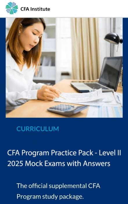 Cfa Mock Exams