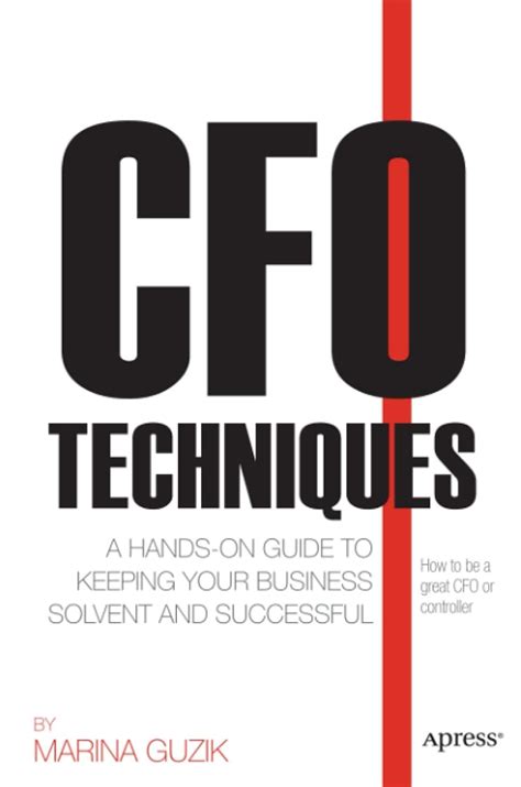 Full Download Cfo Techniques A Hands On Guide To Keeping Your Business Solvent And Successful 