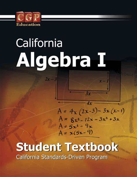 cgp education algebra 1 workbook answers