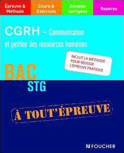 cgrh communication et gestion des ressources huma