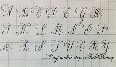 chữ in hoa | 5 bng ch in hoa ting Vit