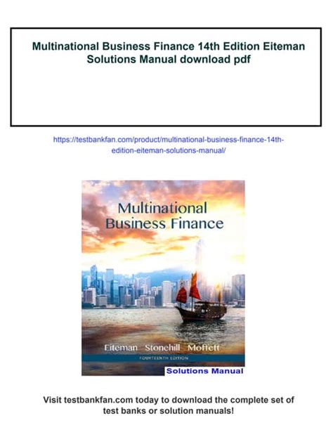ch 14 multinational business finance problem solutions
