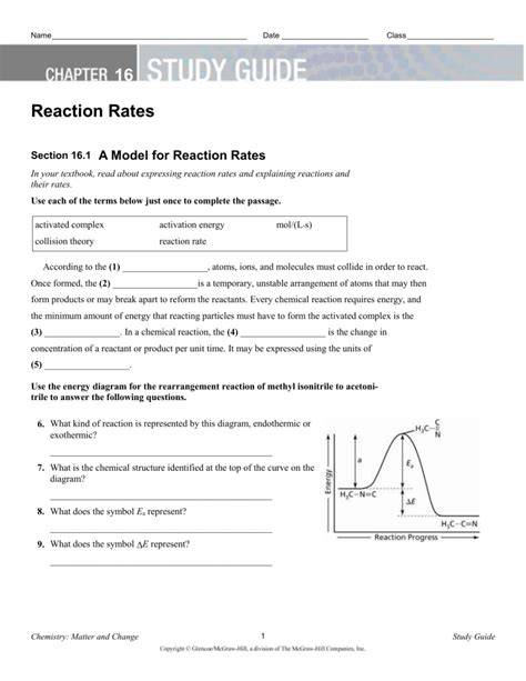 ch 16 study guide answer keys