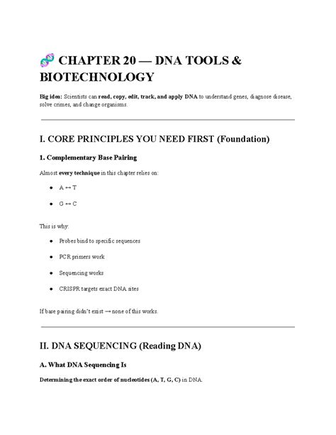 Ch 20 Ap Bio D Answers