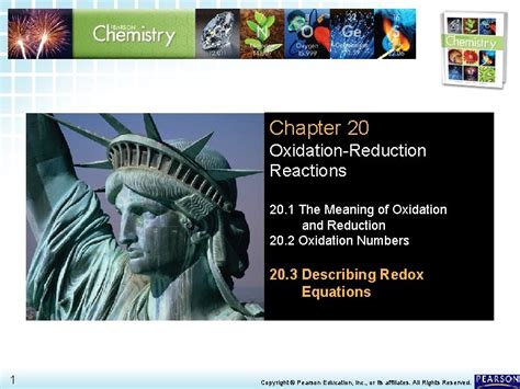 ch 20 oxidation reduction reactions answer key