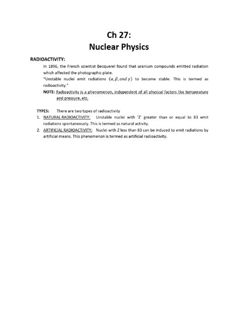 Ch 27 Conceptual Physics Exercises Answers