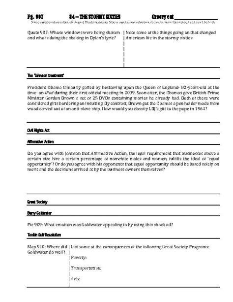 Ch 34 Guided Reading Technology And Modern Life Answers