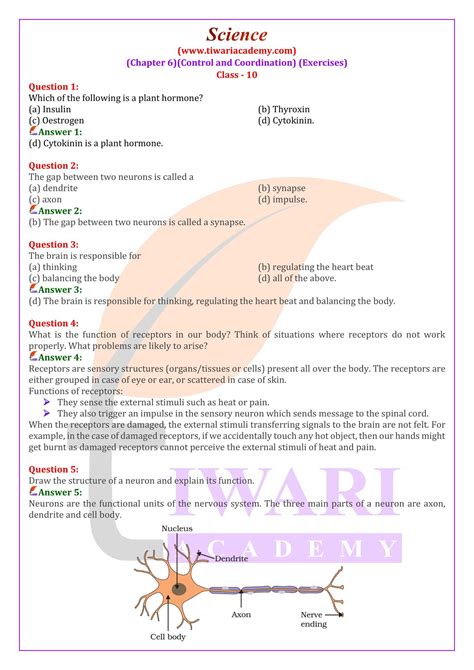 Ch 6 Science Class 10