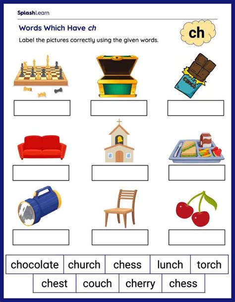 Ch Sound Word And Picture Matching Cards Teacher An Sound Words With Pictures - An Sound Words With Pictures