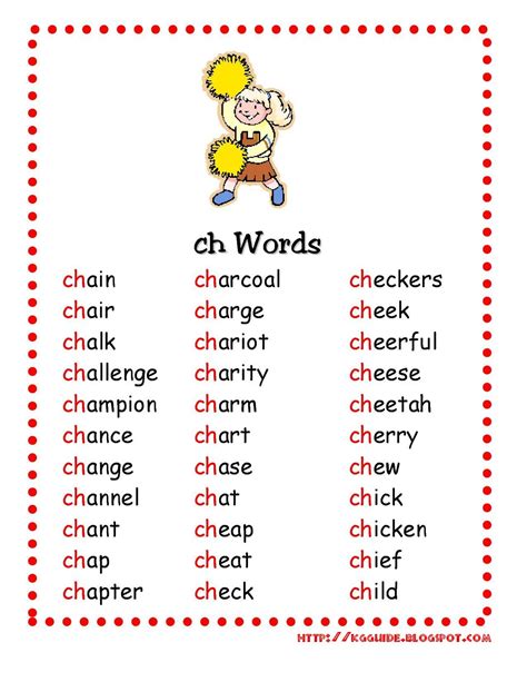 Ch Words For Kindergarten   Ch Ch Chunging Along Sharing Kindergarten - Ch Words For Kindergarten
