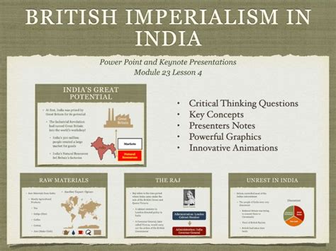Read Online Ch11 Sec 4 Guided Reading British Imperialism In India 