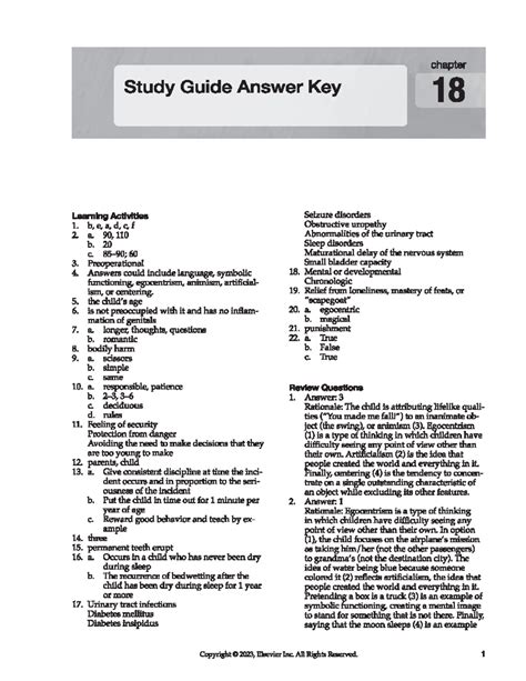 ch18 study guide answers modern biology