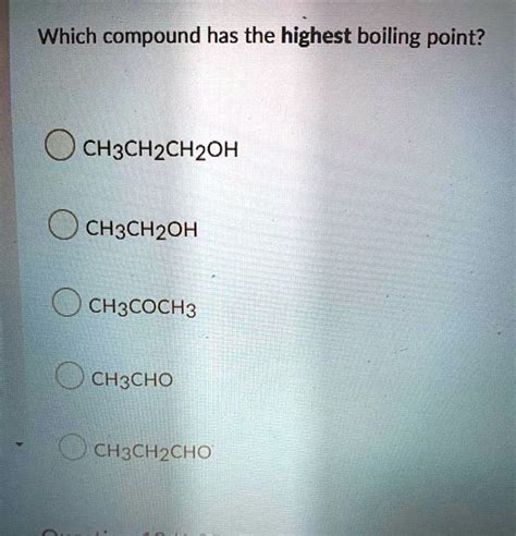 Ch3ch2ch2oh Boiling Point