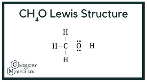 Ch4o Lewis Structure