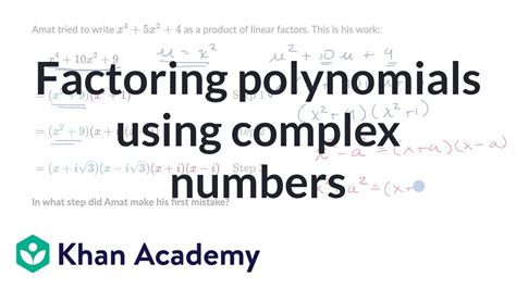 Ch8 Polynomials And Factoring Khan Academy Algebra 1 Factoring Polynomials Worksheet - Algebra 1 Factoring Polynomials Worksheet