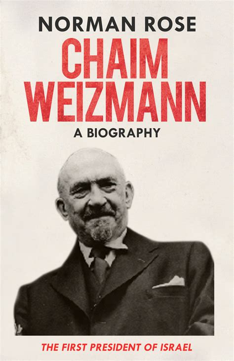 chaim weizmann biography of barack