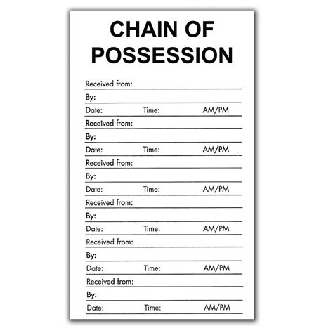 Chain Of Possession
