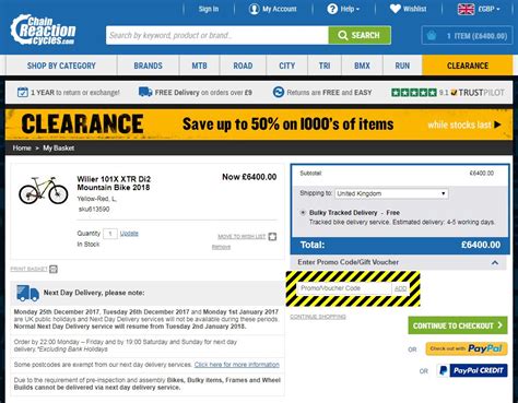 Chain Reaction Cycles Discount Code