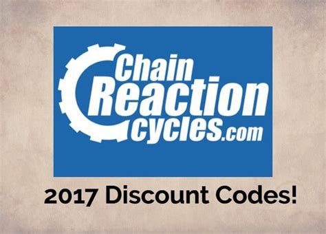 Chain Reaction Discount Code