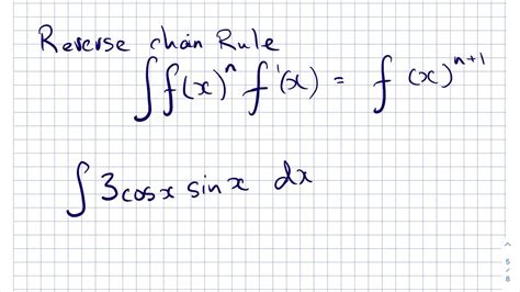 Chain Rule Backwards