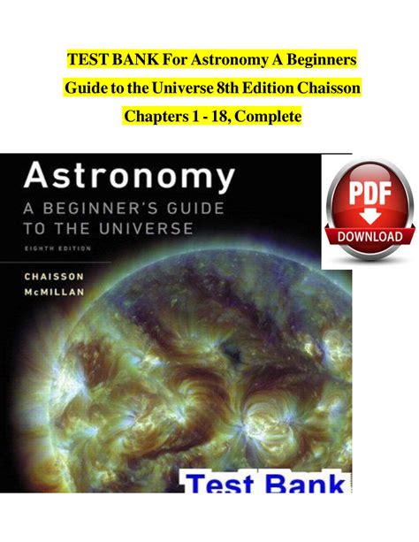 Chaisson Astronomy Beginners Guide Universe