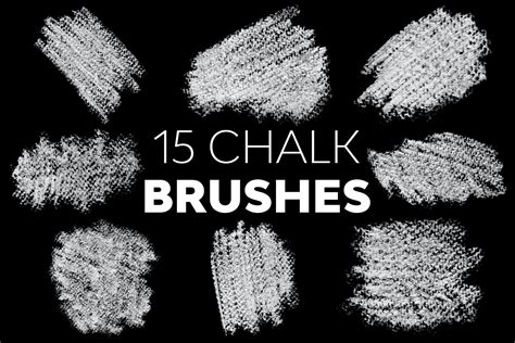 chalk drawing brush photoshop