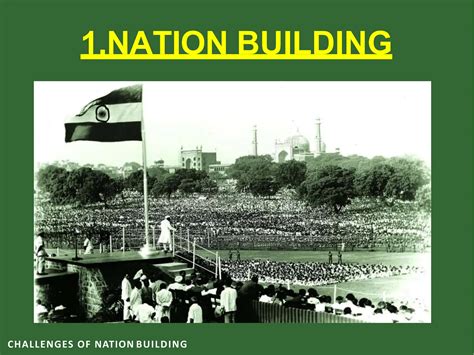Challenges To Nation Building