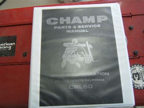 Read Online Champ Forklift Manual Crl 60 