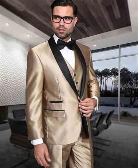 Champagne gold suit