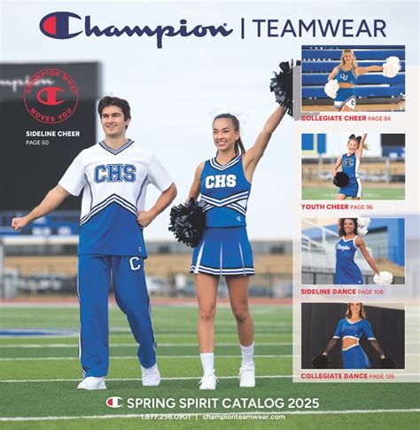 Champion Cheer Uniform Catalog