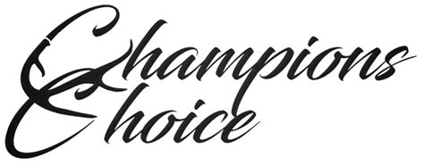Champions Choice Catalog