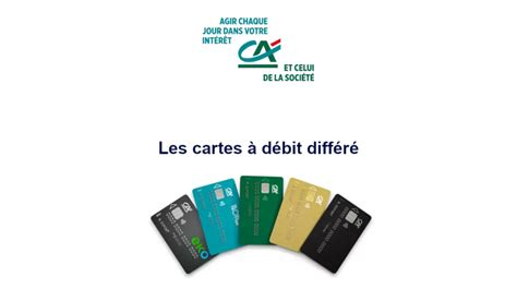 échéancier Débit Différé Crédit Agricole 2023